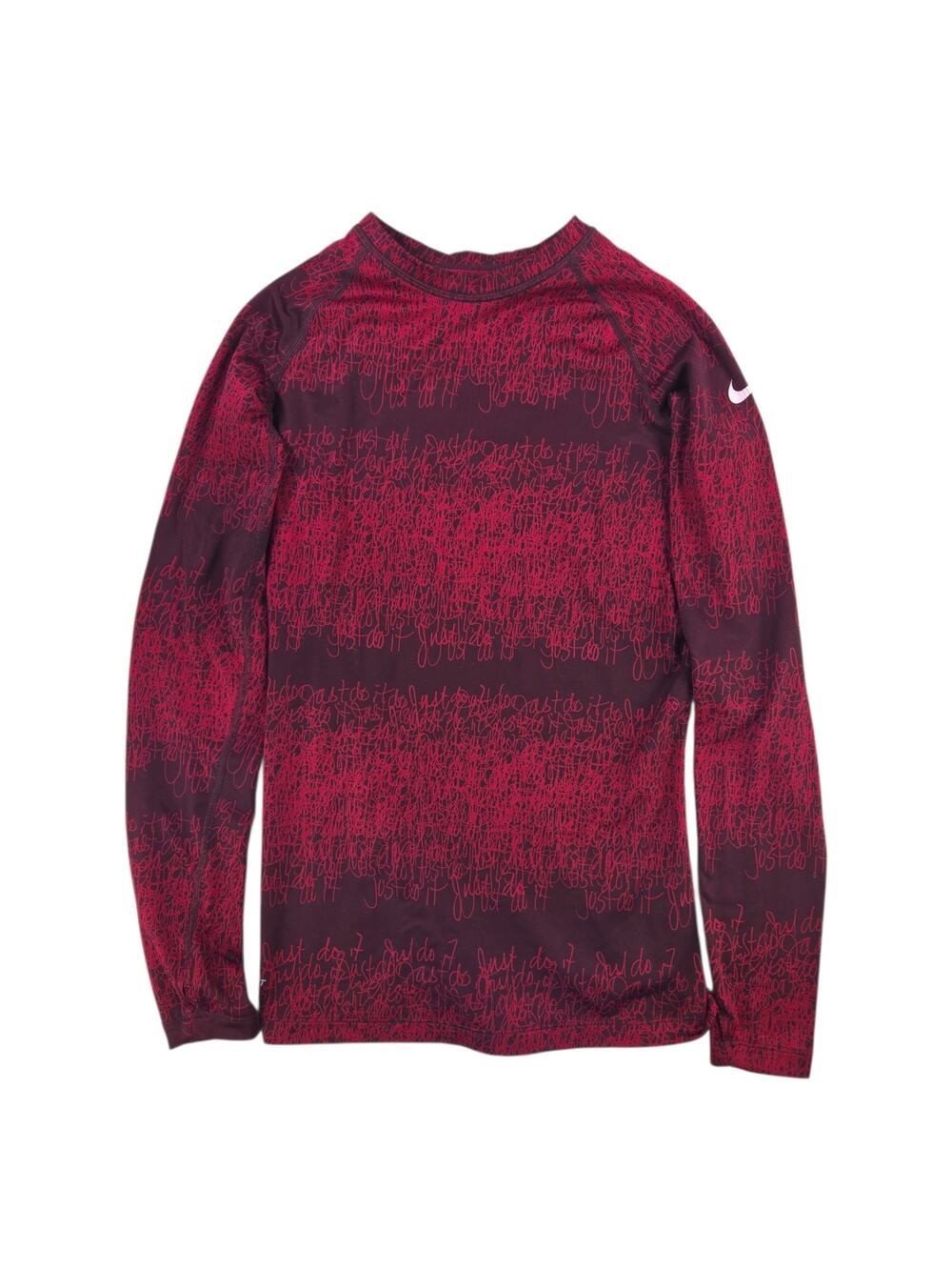 Nike | Red, Just Do It, Therma Fit Compression Shirt | Size Small - Picture 1 of 5